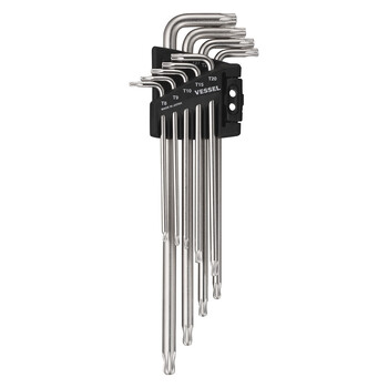 VESSEL 8509BTX BALL END TORX WRENCH 9PC SET